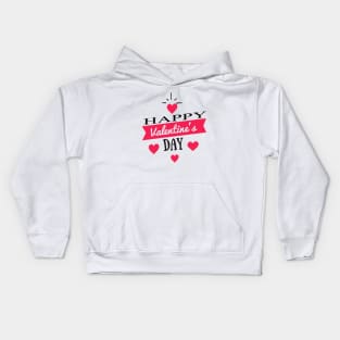 Happy Valentine's Day Kids Hoodie